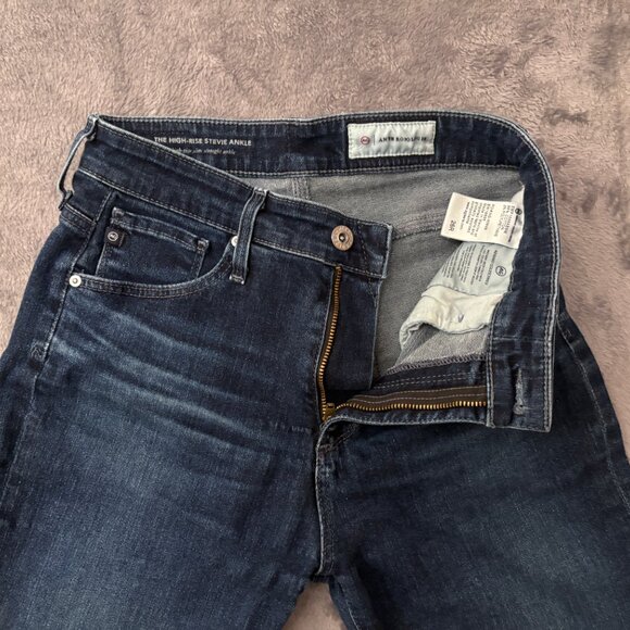 AG Adriano Goldschmied Jeans Women’s Size 26 High-Rise Stevie Ankle Straight - Picture 11 of 11